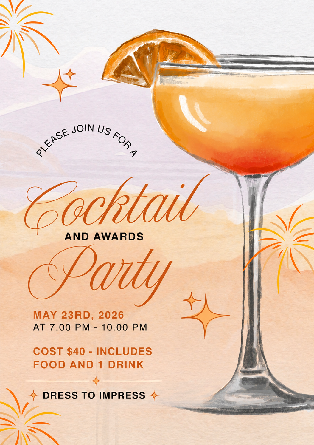 Cocktail and Awards Party