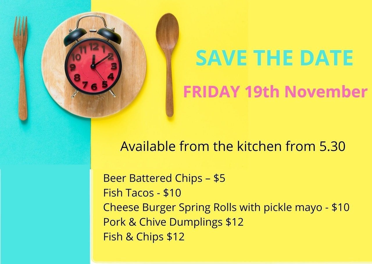 Save the Date! 19 NOV!