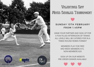 Valentines Day Mixed Doubles!