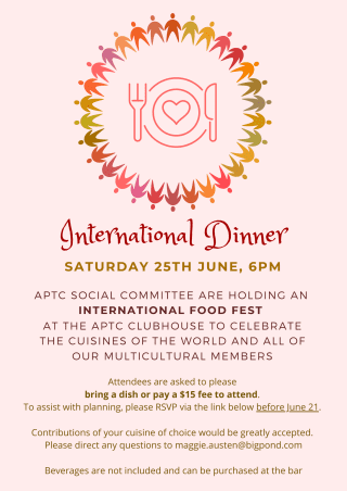 Inernational Dinner!